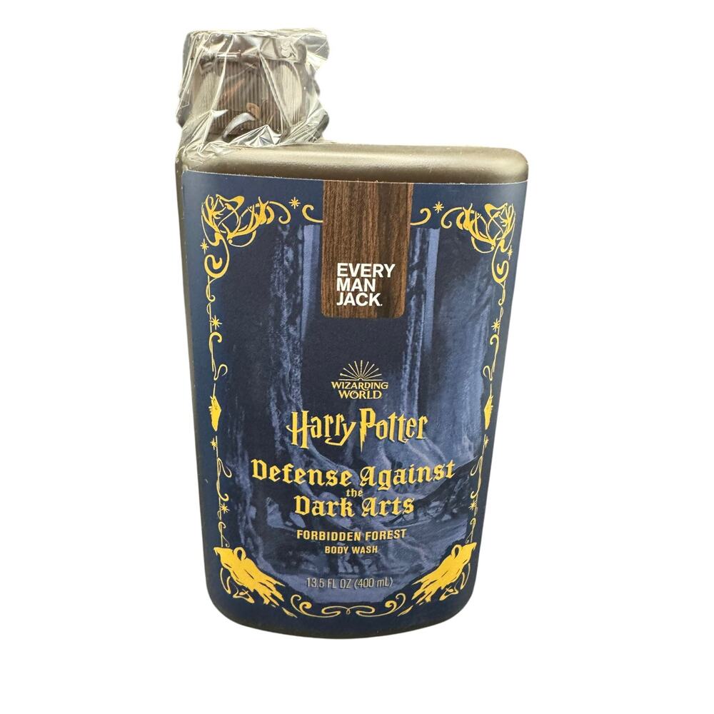 Every Man Jack Harry Potter Dark Arts Body Wash Forbidden Forest 13.5 Oz NEW
